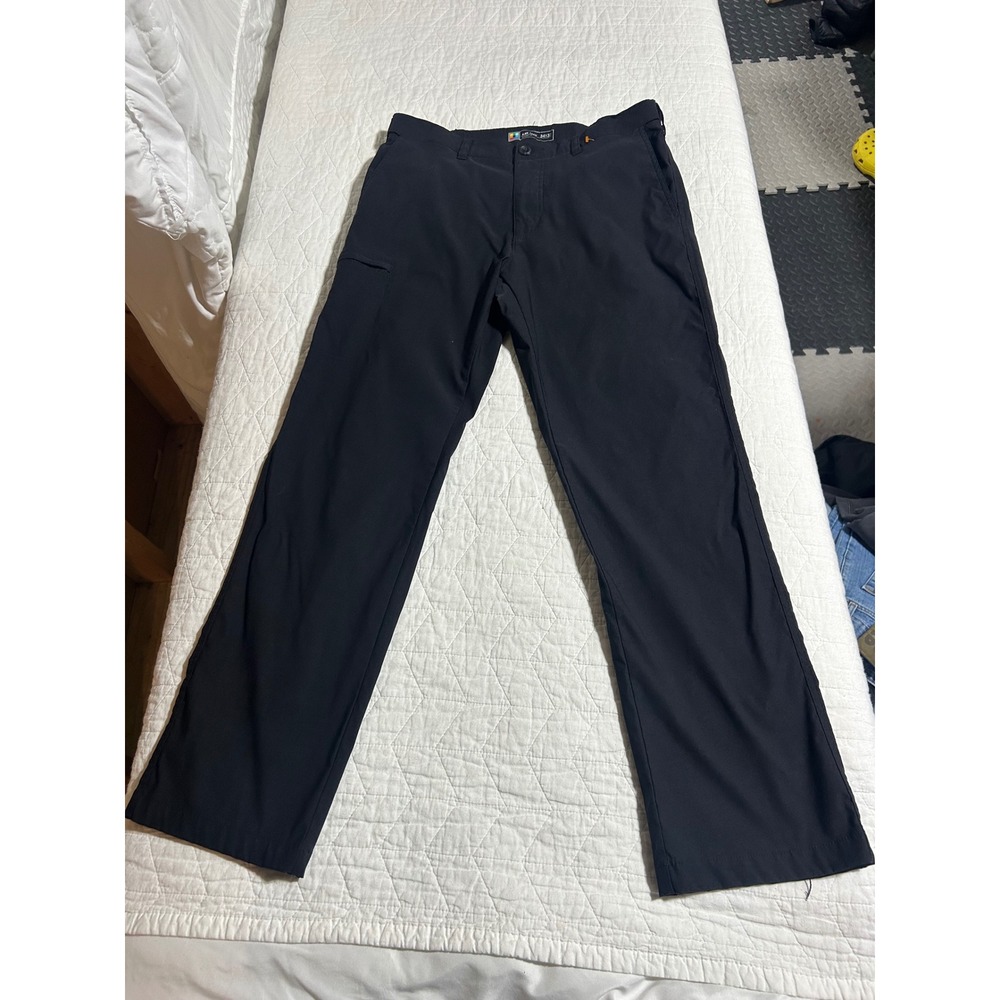 UB Tech Classic Fit Black Cargo Pants Men's 34x32‎ Outdoor Work Utility